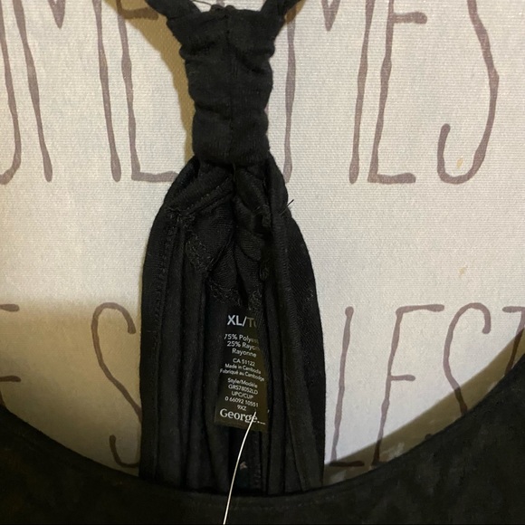 Black beach cover up XL - Picture 3 of 4